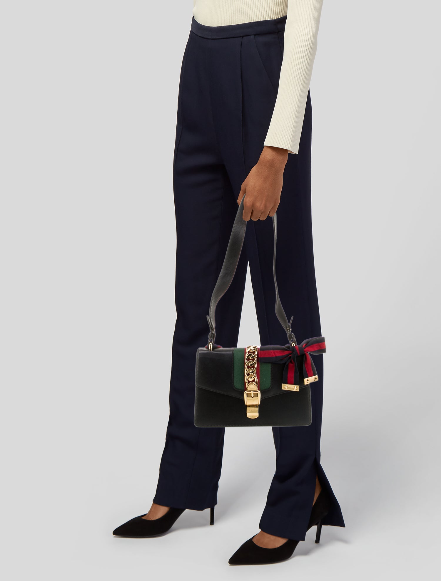 Gucci Web Shoulder Bag