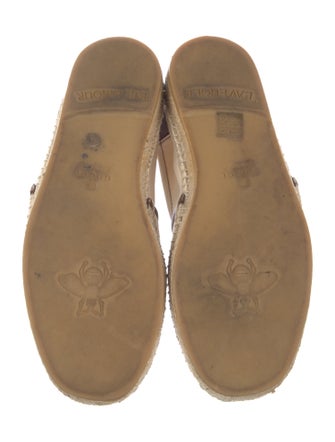 Gucci Web Accent Canvas Espadrilles