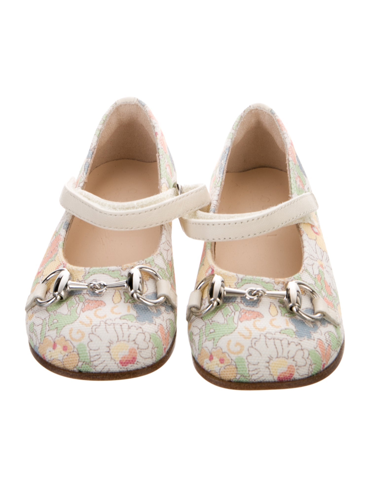 Gucci Girls' Printed Ballet Flats