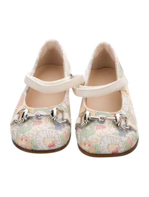 Gucci Girls' Printed Ballet Flats