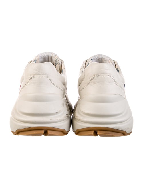 Gucci Leather Printed Chunky Sneakers