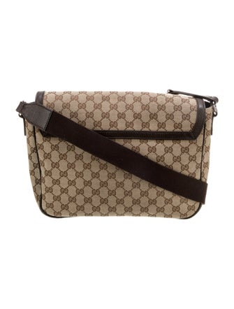 Gucci GG Canvas GG Canvas Messenger Bag