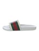 Gucci Web Accent Rubber Slides