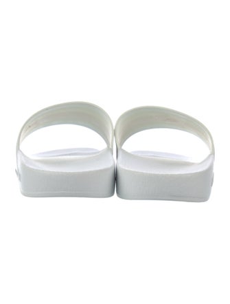 Gucci Web Accent Rubber Slides