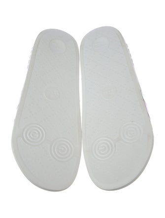 Gucci Web Accent Rubber Slides