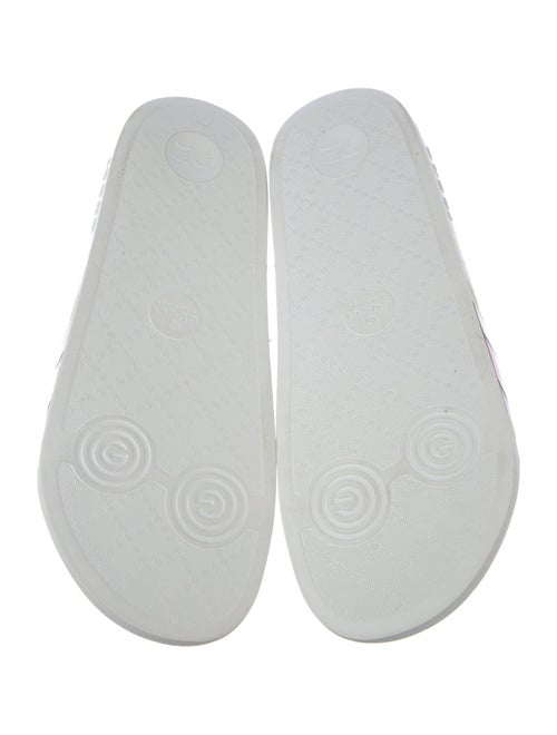 Gucci Web Accent Rubber Slides