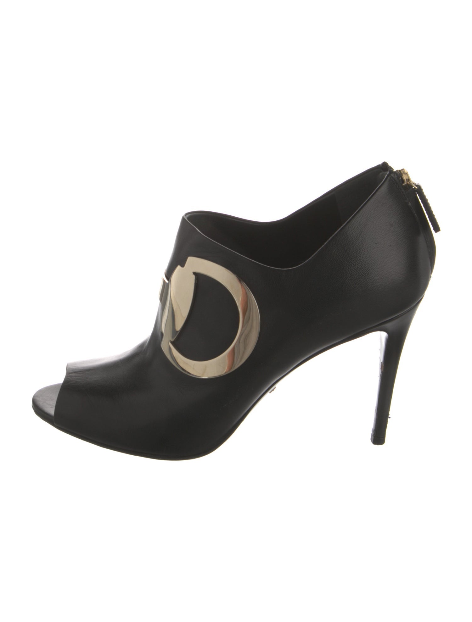 Gucci Hasler Horsebit Accent Leather Pumps