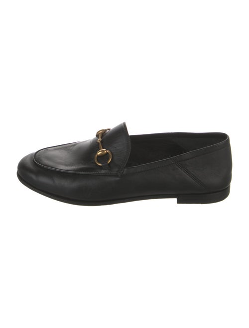 Gucci Horsebit Accent Leather Loafers