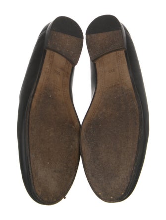 Gucci Horsebit Accent Leather Loafers