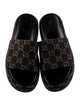 Gucci GG Canvas Denim Slides