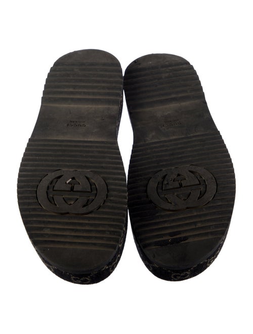 Gucci GG Canvas Denim Slides