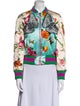 Gucci 2016 Silk Bomber Jacket