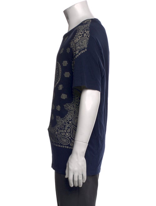 Gucci Flora Print Crew Neck T-Shirt