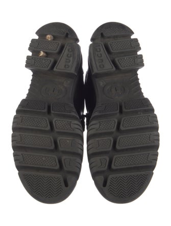 Gucci Horsebit Accent Leather Loafers