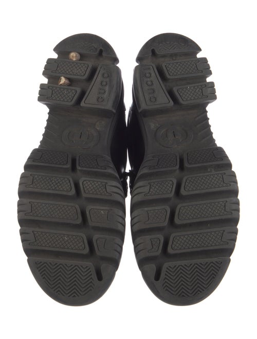 Gucci Horsebit Accent Leather Loafers