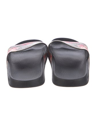 Gucci Blooms Print Slides