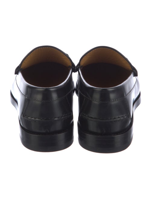 Gucci Horsebit Accent Leather Dress Loafers