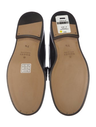 Gucci Horsebit Accent Leather Dress Loafers