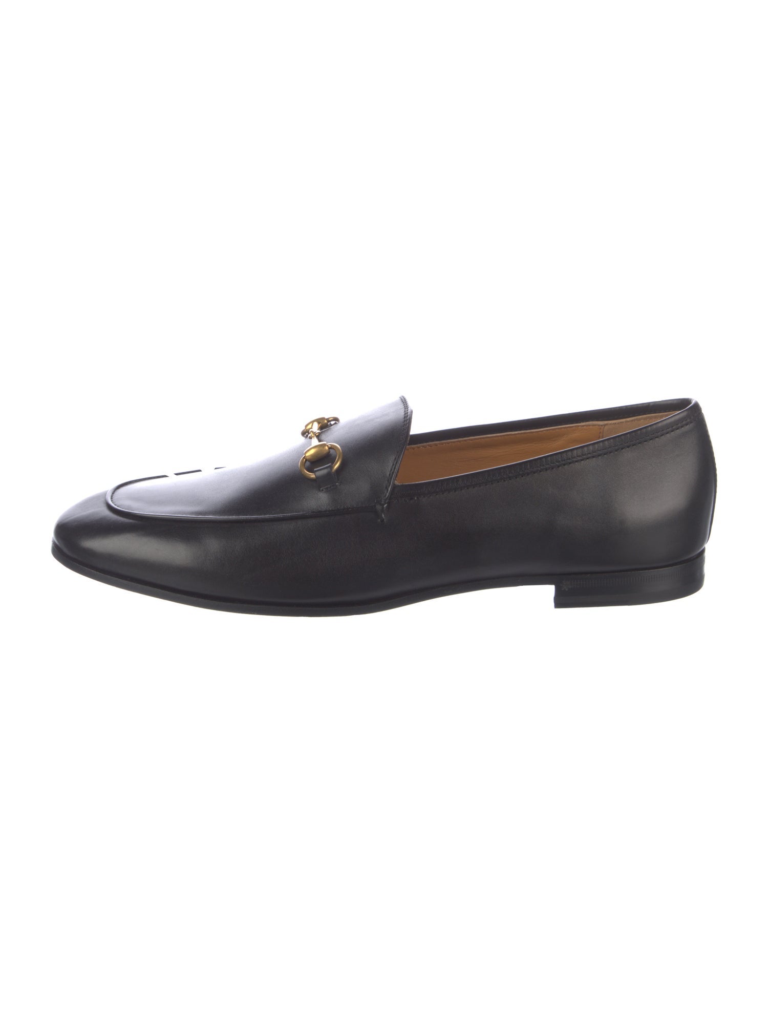 Gucci Horsebit Accent Leather Loafers