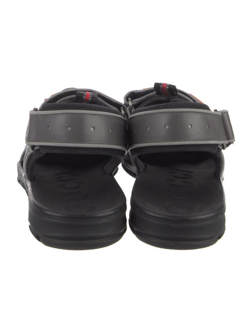 Gucci Leather Printed Sandals