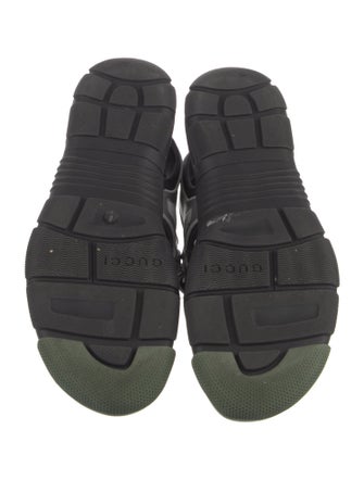 Gucci Leather Printed Sandals