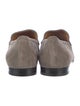 Gucci Horsebit Accent Suede Loafers