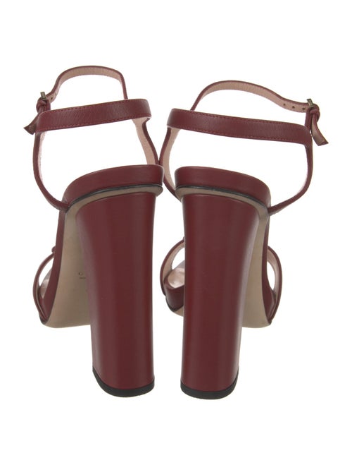 Gucci Horsebit Accent Leather Sandals