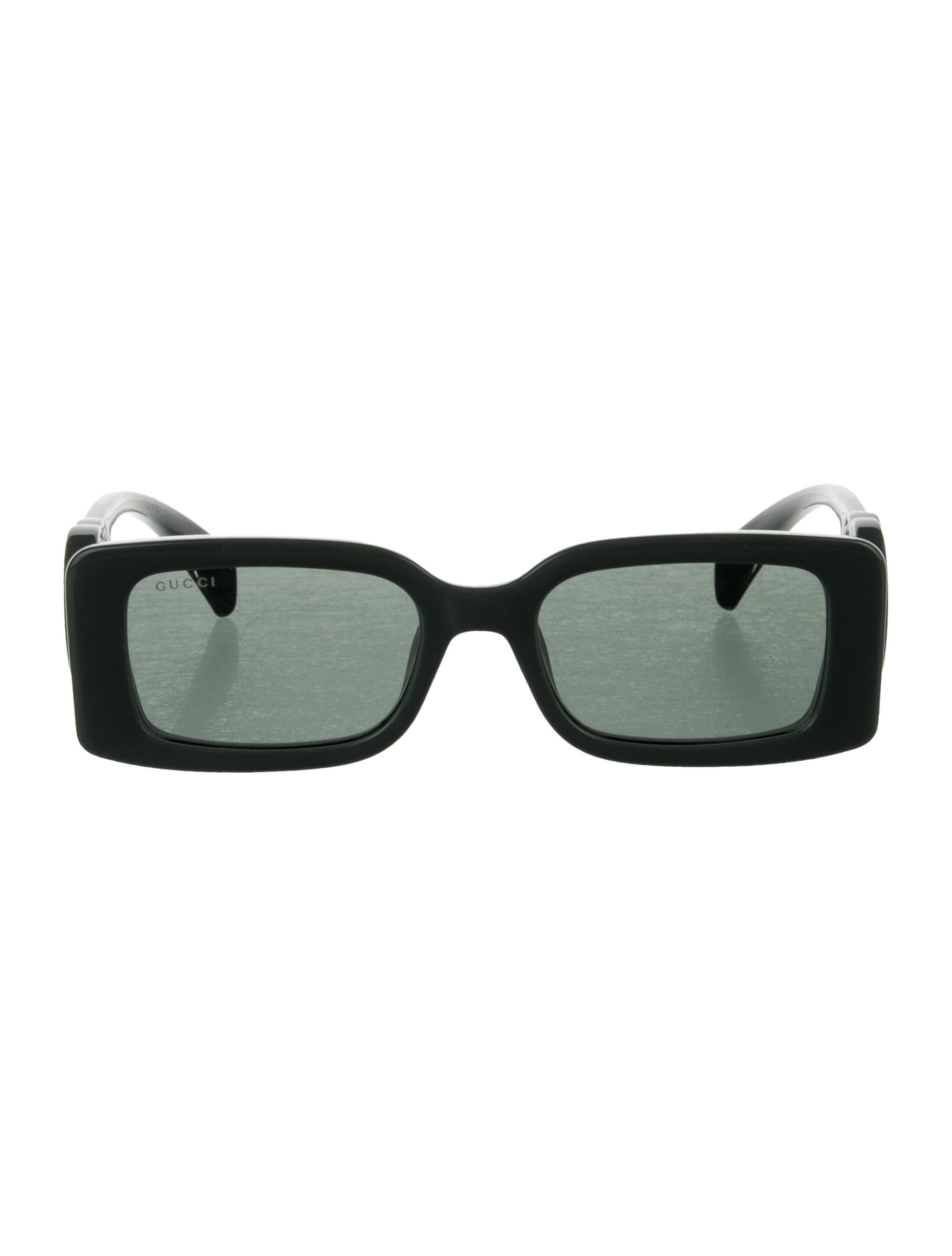 Gucci Interlocking G Logo Square Sunglasses