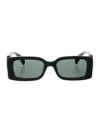 Gucci Interlocking G Logo Square Sunglasses