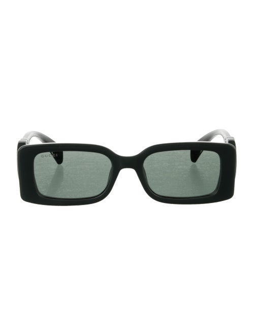 Gucci Interlocking G Logo Square Sunglasses