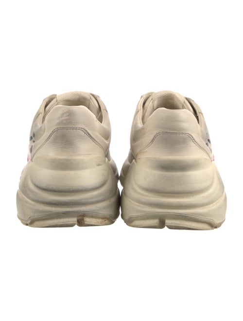 Gucci Leather Printed Chunky Sneakers