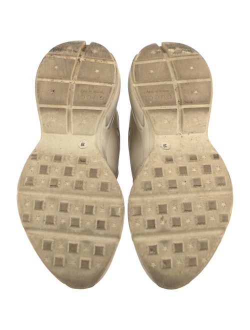 Gucci Leather Printed Chunky Sneakers