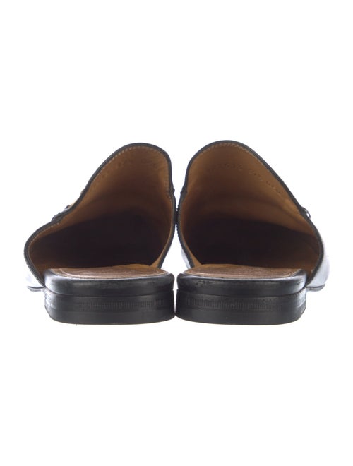 Gucci Horsebit Accent Leather Mules