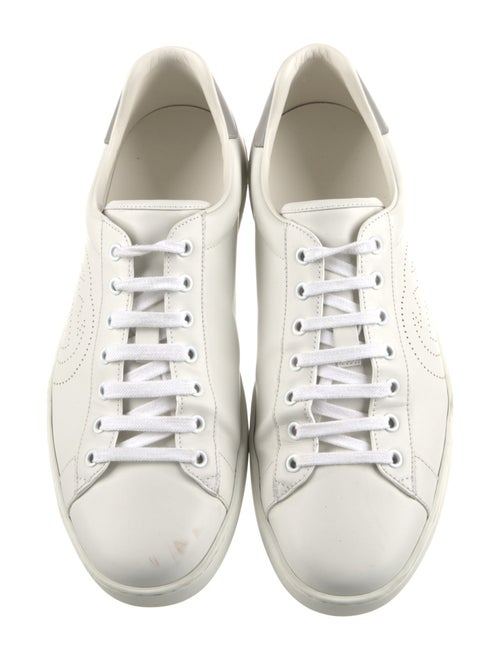 Gucci Interlocking G Logo Leather Sneakers