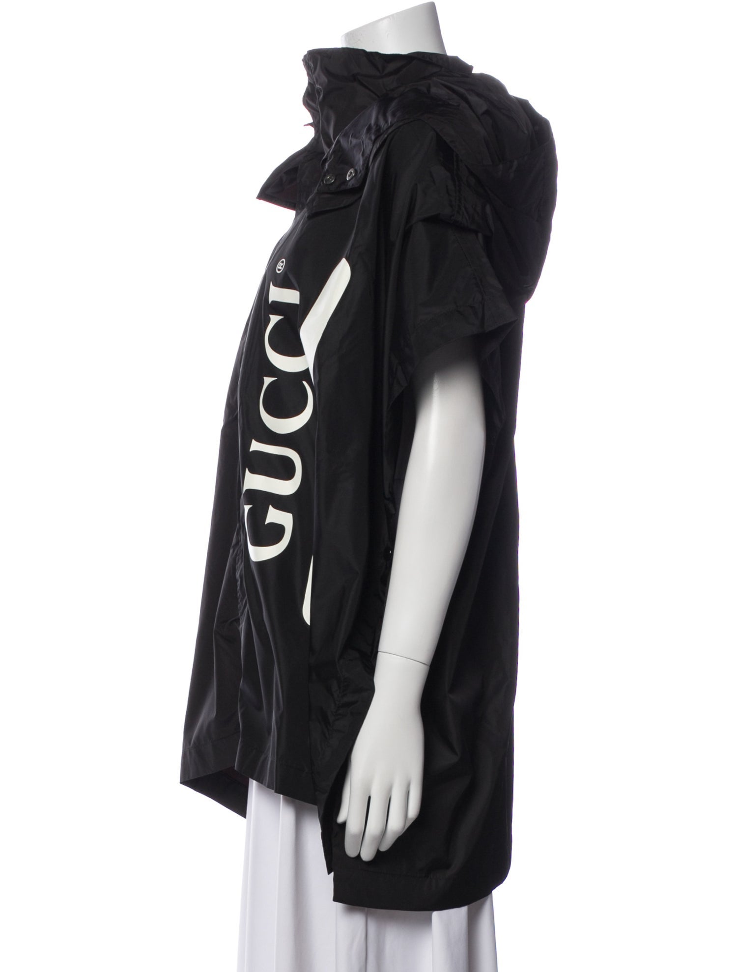 Gucci Graphic Print Poncho w/ Tags