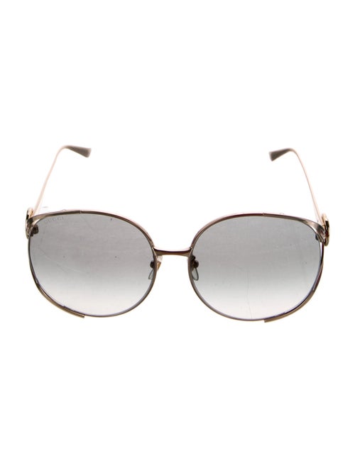 Gucci Web Accent Oversize Sunglasses