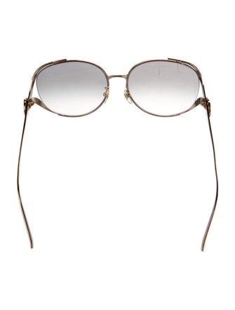 Gucci Web Accent Oversize Sunglasses