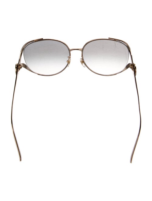 Gucci Web Accent Oversize Sunglasses