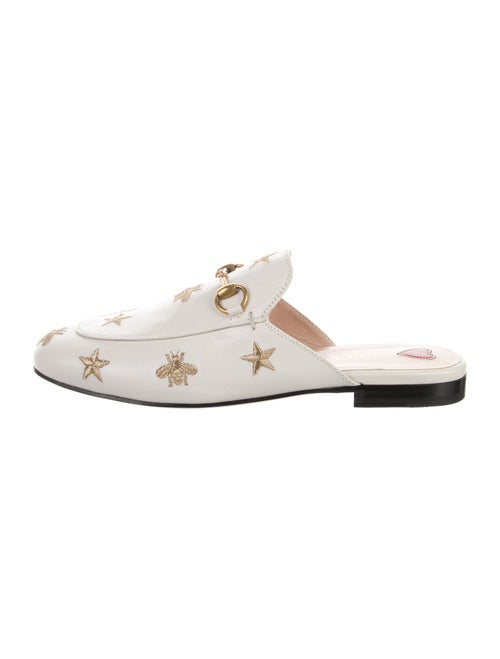 Gucci Horsebit Accent Leather Mules