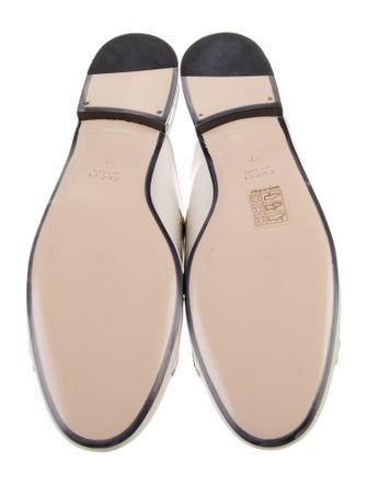 Gucci Horsebit Accent Leather Mules