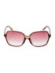 Gucci Interlocking G Logo Square Sunglasses
