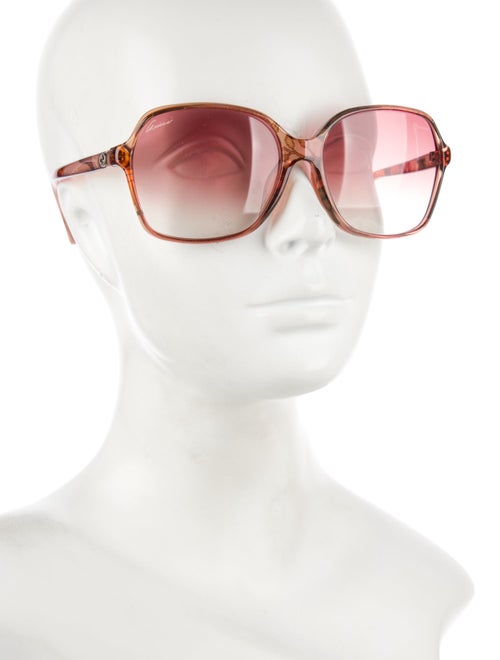 Gucci Interlocking G Logo Square Sunglasses