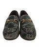 Gucci GG Supreme Velvet Loafers