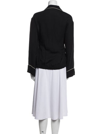 Gucci 2018 Long Sleeve Button-Up Top