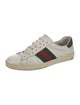 Gucci Web Accent Leather Sneakers
