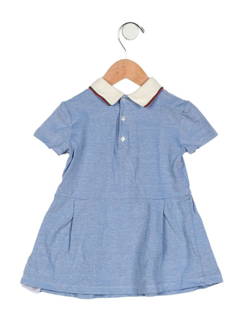 Gucci Toddler Girls' Short Sleeve Polo Dress