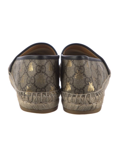 Gucci GG Supreme Leather Trim Embellishment Sneakers