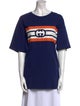 Gucci Graphic Print Crew Neck T-Shirt