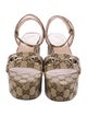 Gucci GG Canvas Canvas Sandals