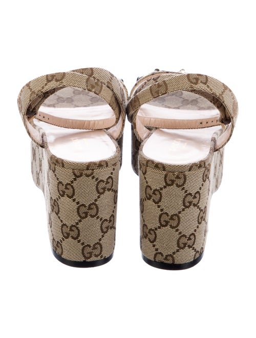 Gucci GG Canvas Canvas Sandals